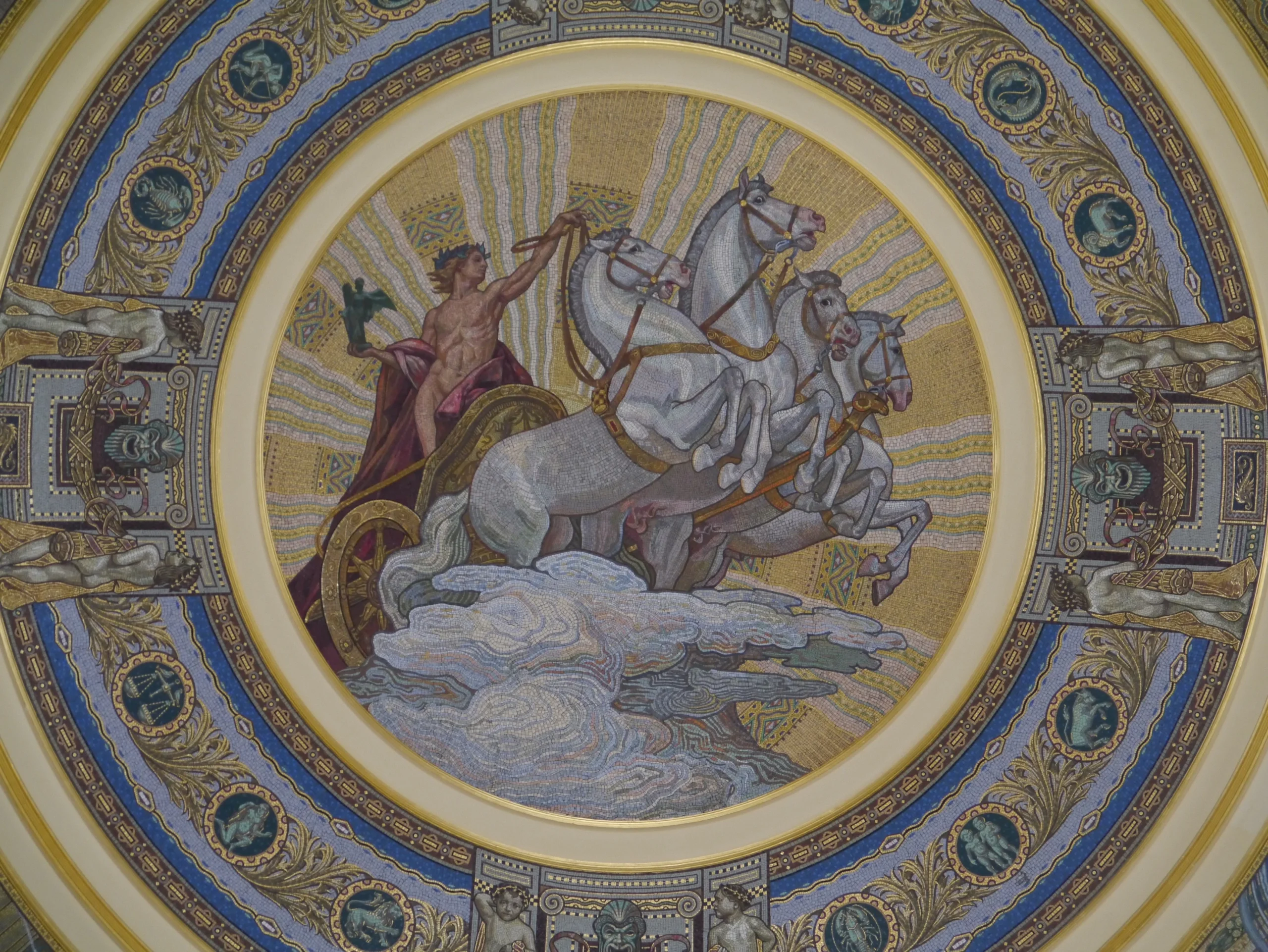 Helios and chariot